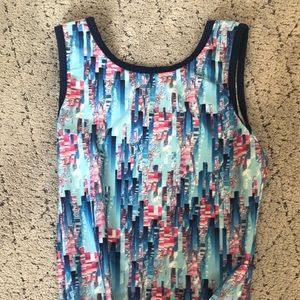 Gymnastics leotard
